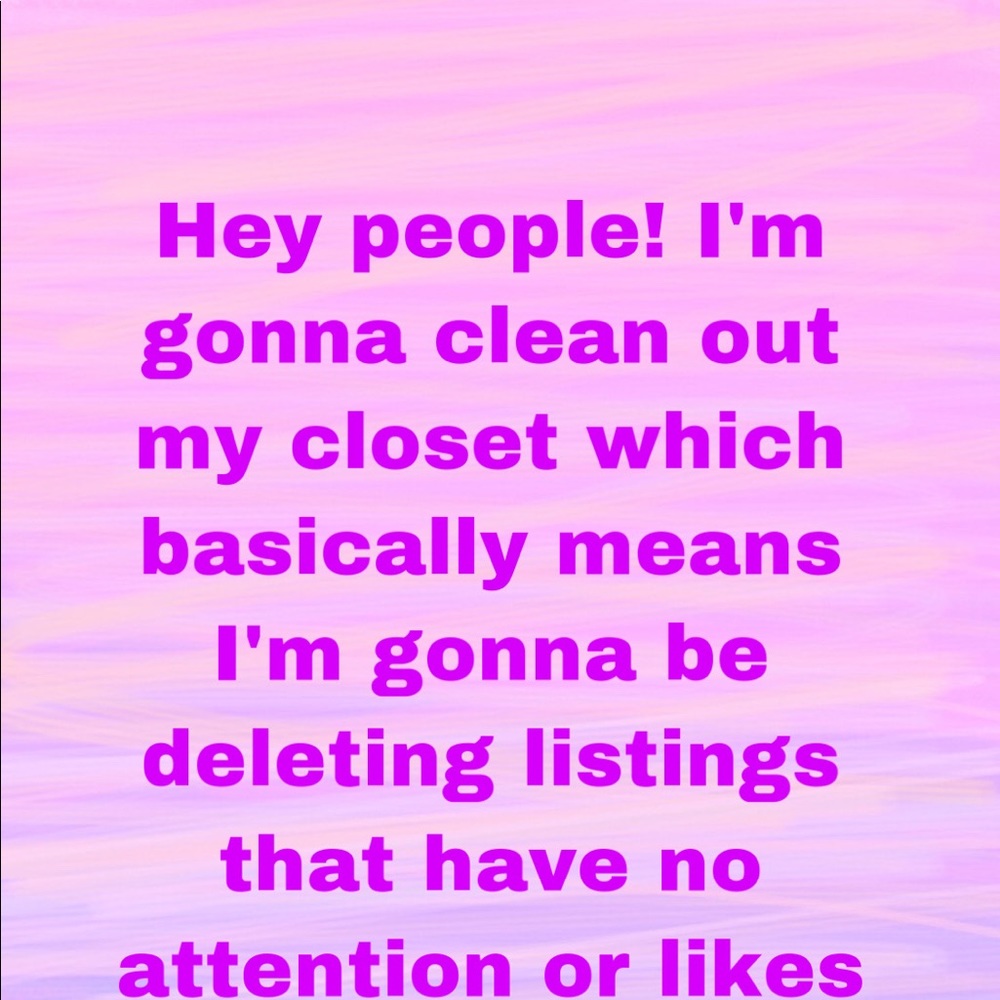 CLOSET CLEANING 🧽